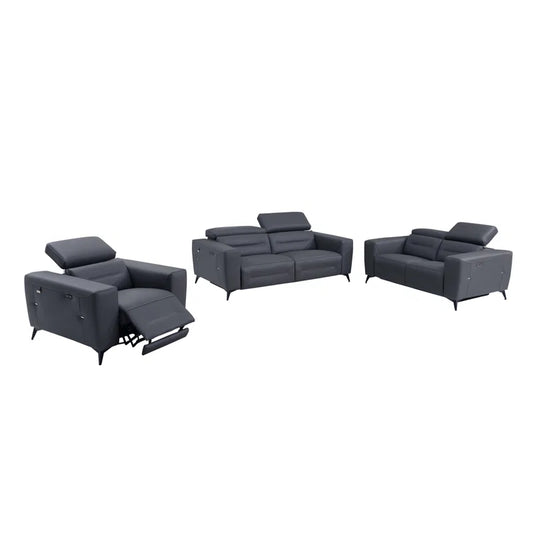 3 - Piece Leather Living Room Set